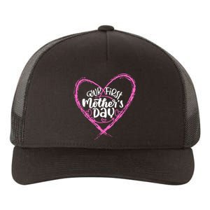 Our First Mothers Day Yupoong Adult 5-Panel Trucker Hat