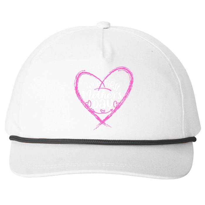 Our First Mothers Day Snapback Five-Panel Rope Hat