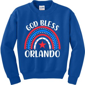 Orlando Florida Meaningful Gift I Love Orlando Florida Usa Gift Kids Sweatshirt