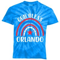 Orlando Florida Meaningful Gift I Love Orlando Florida Usa Gift Kids Tie-Dye T-Shirt