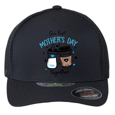 Our First Mothers Day Together Flexfit Unipanel Trucker Cap