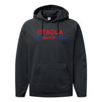 Otaola For Mayor 2024 Performance Fleece Hoodie