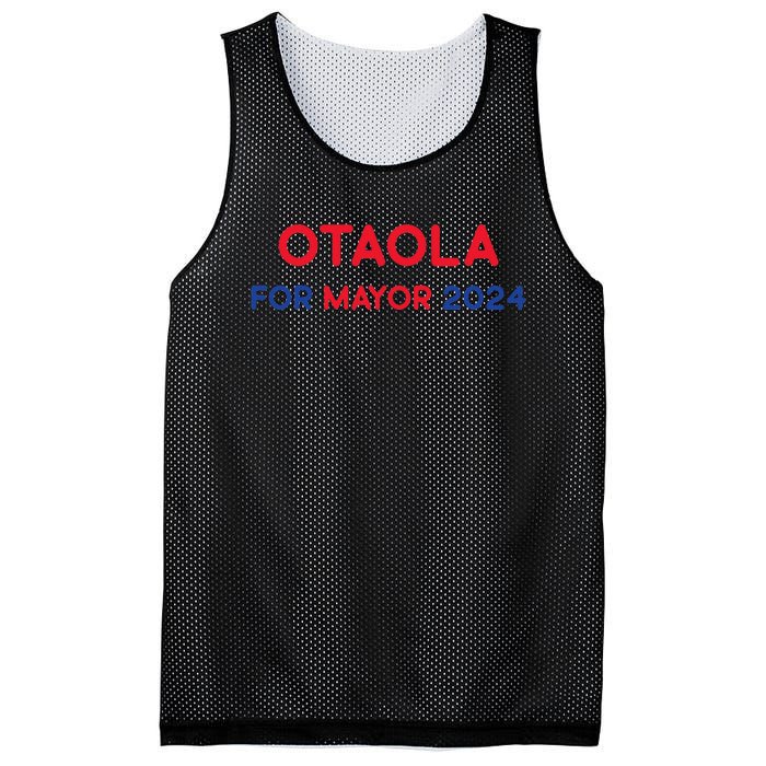 Otaola For Mayor 2024 Mesh Reversible Basketball Jersey Tank