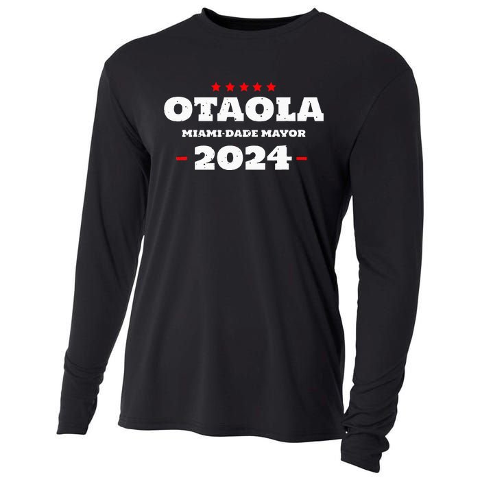 Otaola For Mayor Miami Dade 2024 Vota Republicano Cooling Performance Long Sleeve Crew