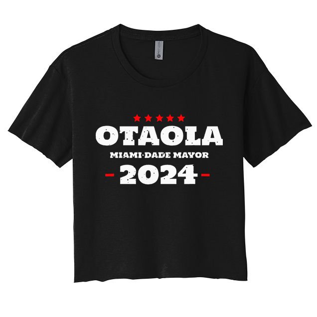 Otaola For Mayor Miami Dade 2024 Vota Republicano Crop Top