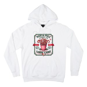 Old Fashioned North Pole Candy Cane Company Elf Christmas Hoodie