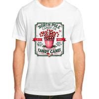 Old Fashioned North Pole Candy Cane Company Elf Christmas Adult ChromaSoft Performance T-Shirt