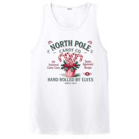 Old Fashioned North Pole Elf Christmas Candy Cane Company PosiCharge Competitor Tank