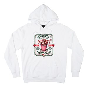 Old Fashioned North Pole Candy Cane Company Elf Christmas Hoodie