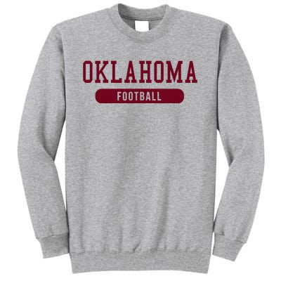 Oklahoma Football Tall Sweatshirt