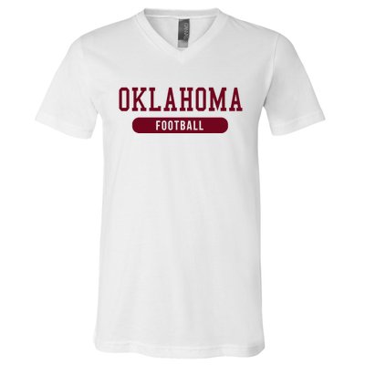 Oklahoma Football V-Neck T-Shirt