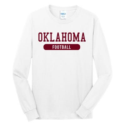 Oklahoma Football Tall Long Sleeve T-Shirt