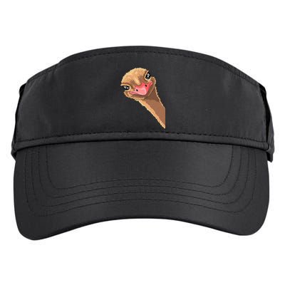 Ostrich face ostrich costume Adult Drive Performance Visor