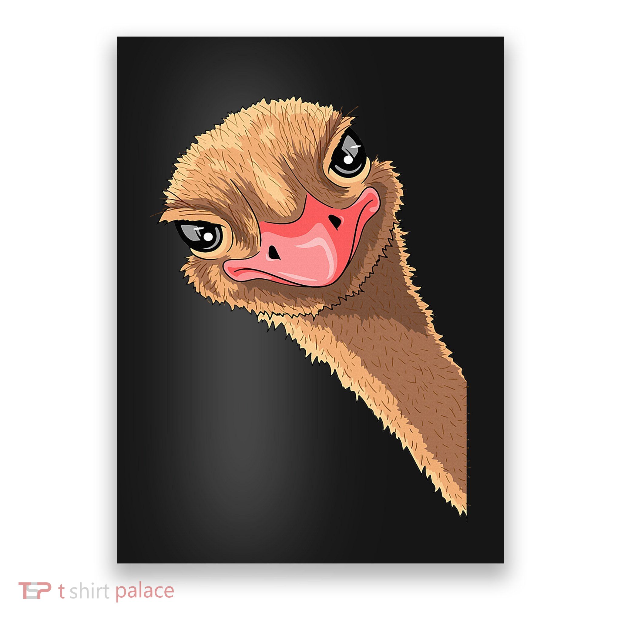 Ostrich face ostrich costume Poster