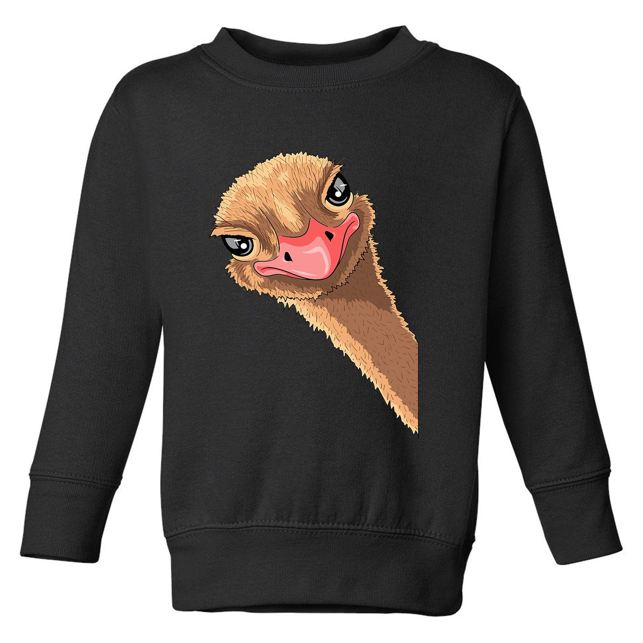 Ostrich face ostrich costume Toddler Sweatshirt