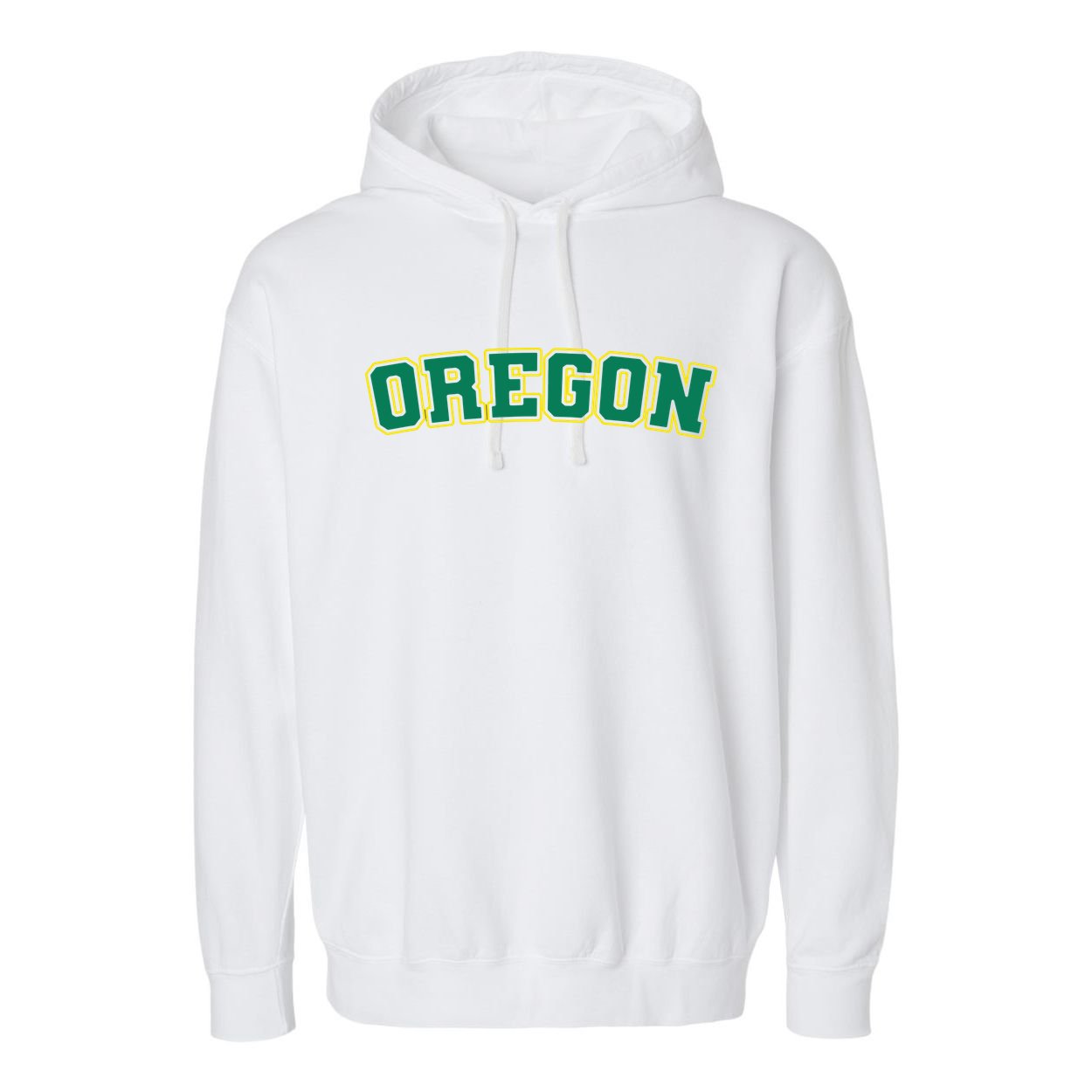 Oregon For Or Women Usa Garment-Dyed Fleece Hoodie