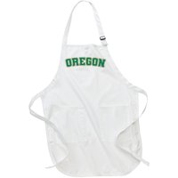 Oregon For Or Women Usa Full-Length Apron With Pockets