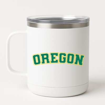 Oregon For Or Women Usa 12 oz Stainless Steel Tumbler Cup