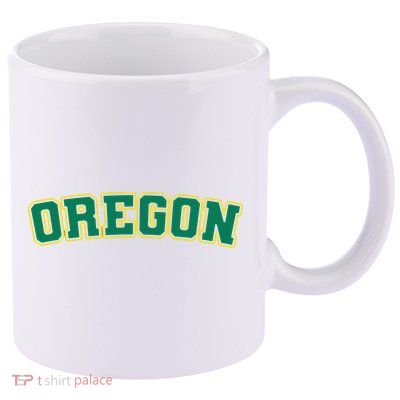 Oregon For Or Women Usa 11oz C Handle Ceramic Mug