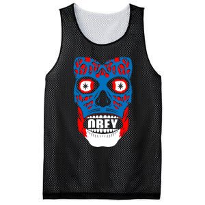 OBEY FACE Mesh Reversible Basketball Jersey Tank