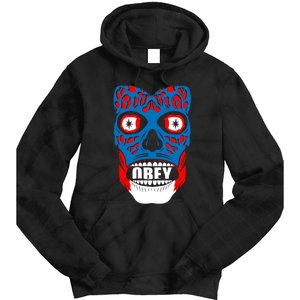 OBEY FACE Tie Dye Hoodie