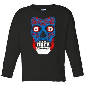 OBEY FACE Toddler Long Sleeve Shirt