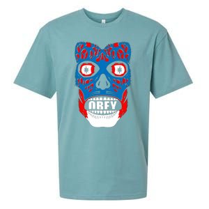 OBEY FACE Sueded Cloud Jersey T-Shirt