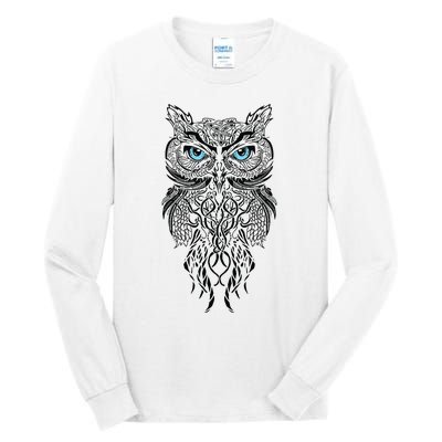 Owl Fans Owl Art Tall Long Sleeve T-Shirt