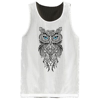 Owl Fans Owl Art Mesh Reversible Basketball Jersey Tank