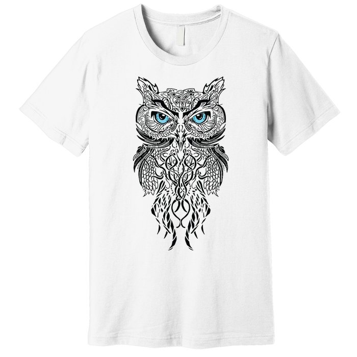 Owl Fans Owl Art Premium T-Shirt