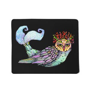 Owl Fairy Owl Art Owl Lover Owl Mousepad