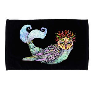 Owl Fairy Owl Art Owl Lover Owl Microfiber Hand Towel