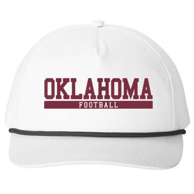 Oklahoma Football Snapback Five-Panel Rope Hat