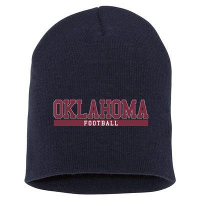 Oklahoma Football Short Acrylic Beanie