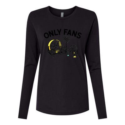 Only Fans Womens Cotton Relaxed Long Sleeve T-Shirt