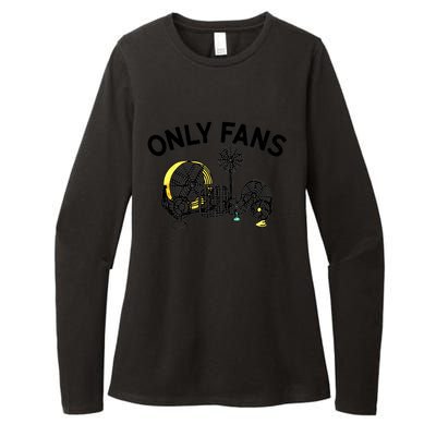 Only Fans Womens CVC Long Sleeve Shirt