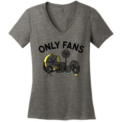 Only Fans Women's V-Neck T-Shirt