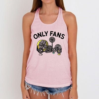 Only Fans Women's Knotted Racerback Tank