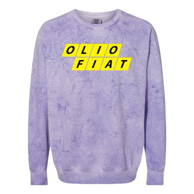 Olio Fiat Colorblast Crewneck Sweatshirt