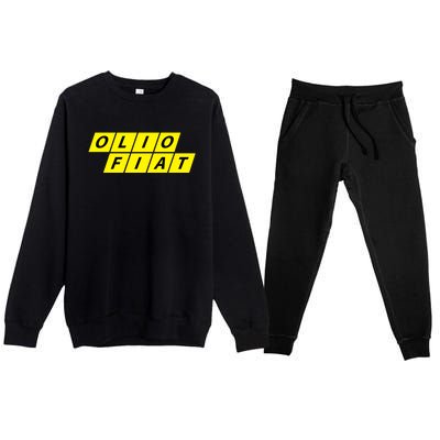 Olio Fiat Premium Crewneck Sweatsuit Set