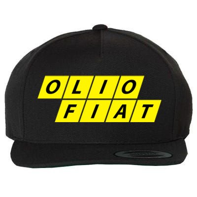 Olio Fiat Wool Snapback Cap