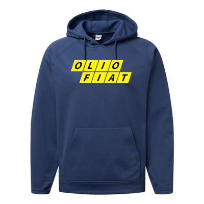 Olio Fiat Performance Fleece Hoodie