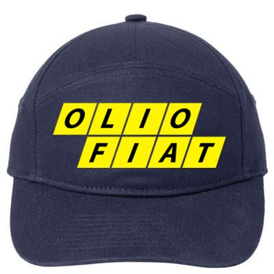 Olio Fiat 7-Panel Snapback Hat