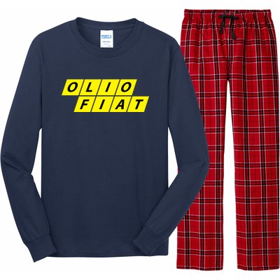 Olio Fiat Long Sleeve Pajama Set