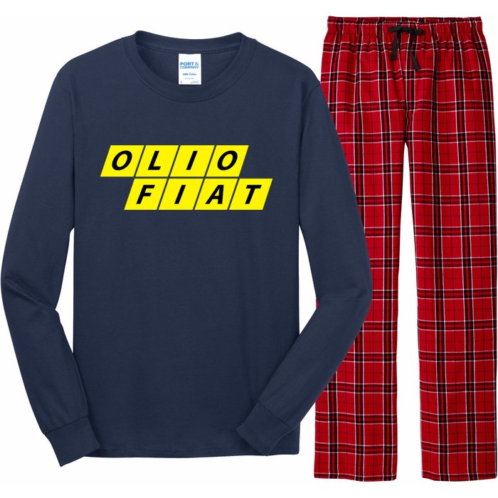 Olio Fiat Long Sleeve Pajama Set