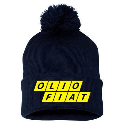 Olio Fiat Pom Pom 12in Knit Beanie