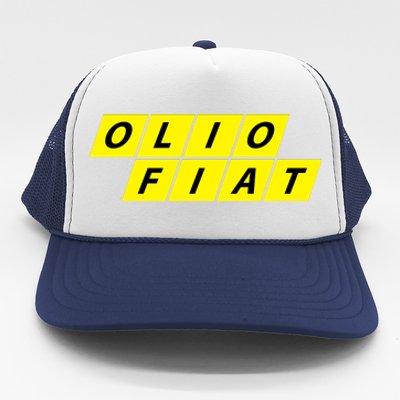 Olio Fiat Trucker Hat