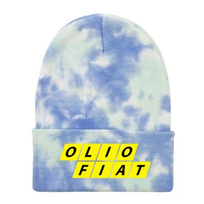 Olio Fiat Tie Dye 12in Knit Beanie