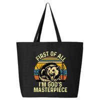 Opossum First Of All IM GodS Masterpiece 25L Jumbo Tote