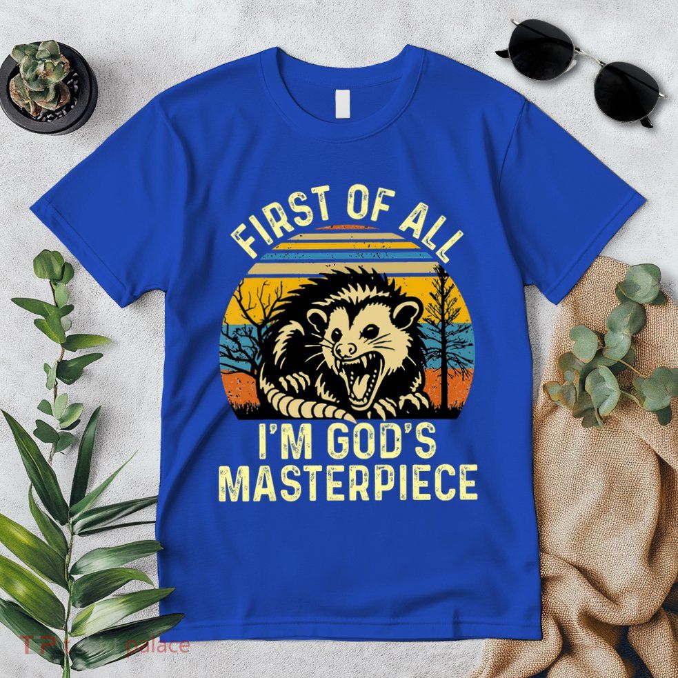 Opossum First Of All IM GodS Masterpiece Premium T-Shirt